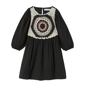NWT ZARA CROCHETED DRESS